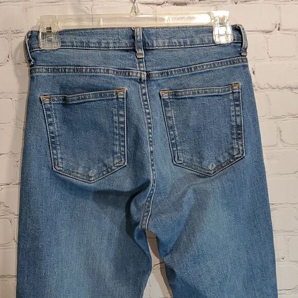 Everlane light wash high rise ankle jeans size 26 - Picture 7 of 10